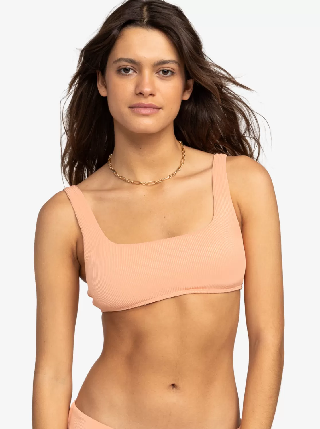 Rib Love The Glassy Bikini Top-ROXY Online