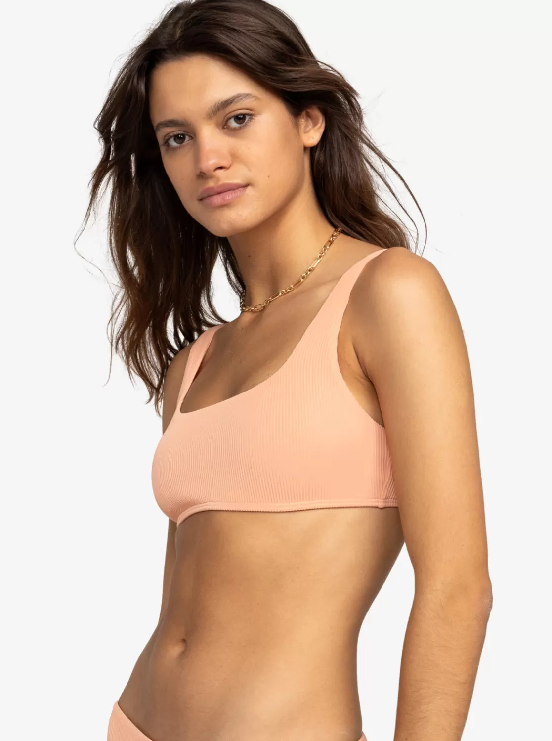 Rib Love The Glassy Bikini Top-ROXY Online