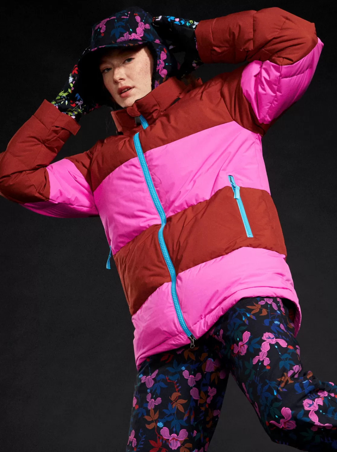 ROWLEY X Block Puffer Technical Snow Jacket-ROXY Hot