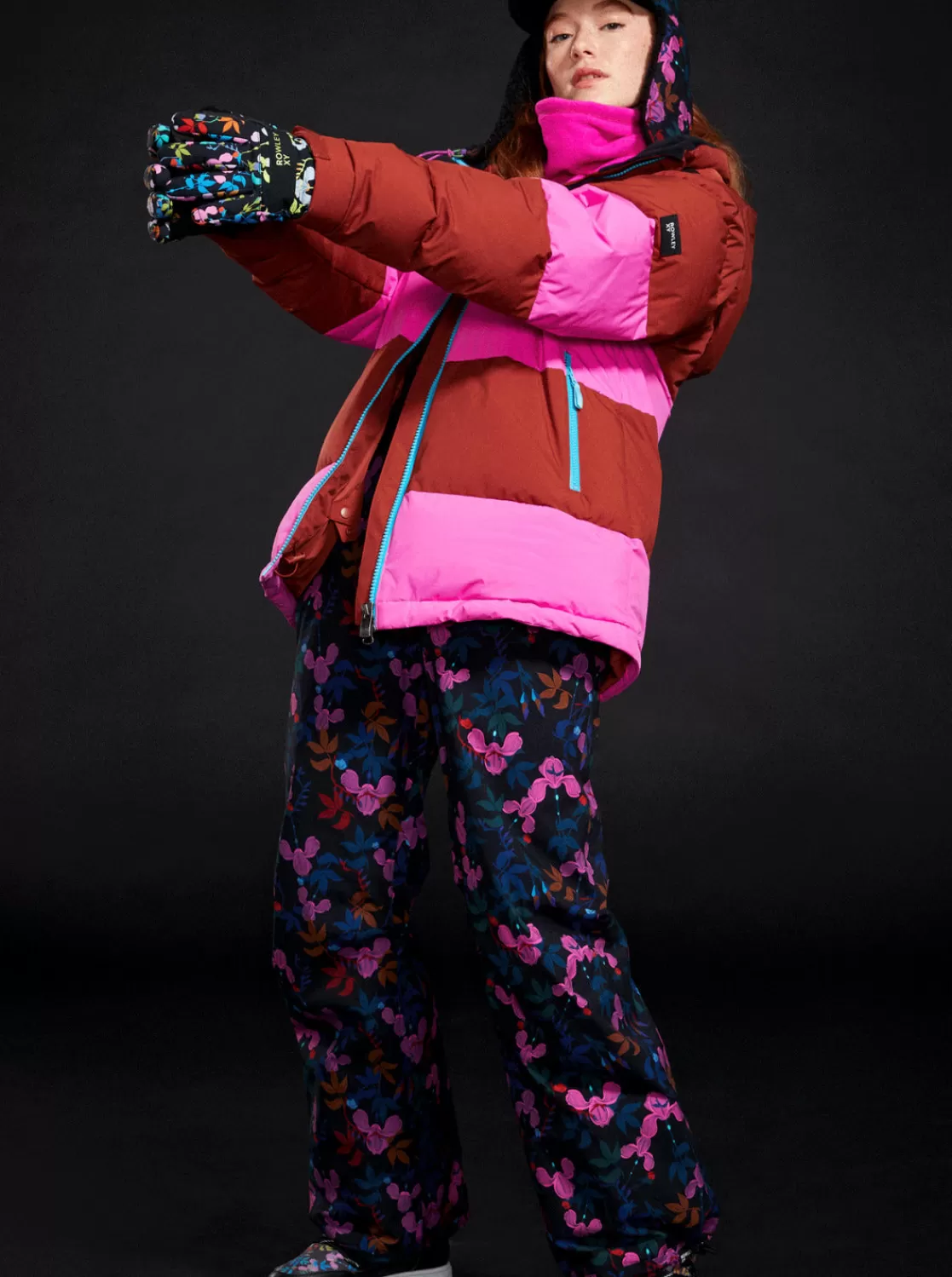 ROWLEY X Block Puffer Technical Snow Jacket-ROXY Hot