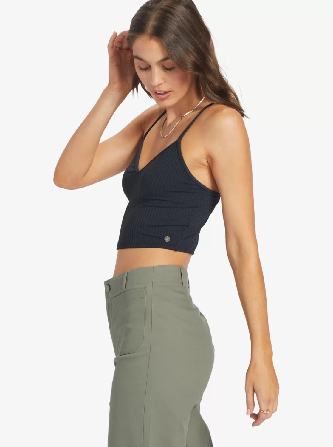 Brami Solid Cami Top-ROXY Store