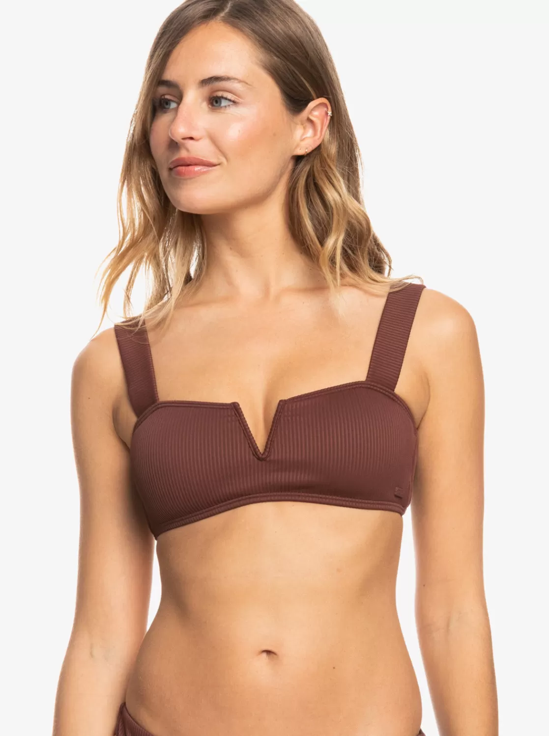 Love The Coco V Bralette Bikini Top-ROXY Hot