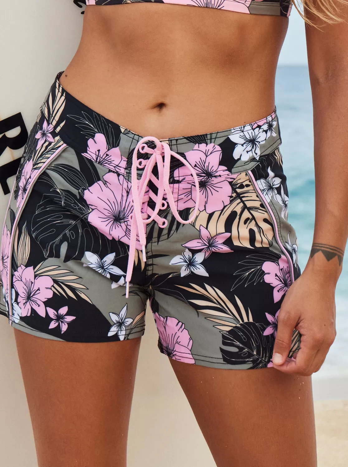 Pro The 93 Win Printed Boardshorts-ROXY New