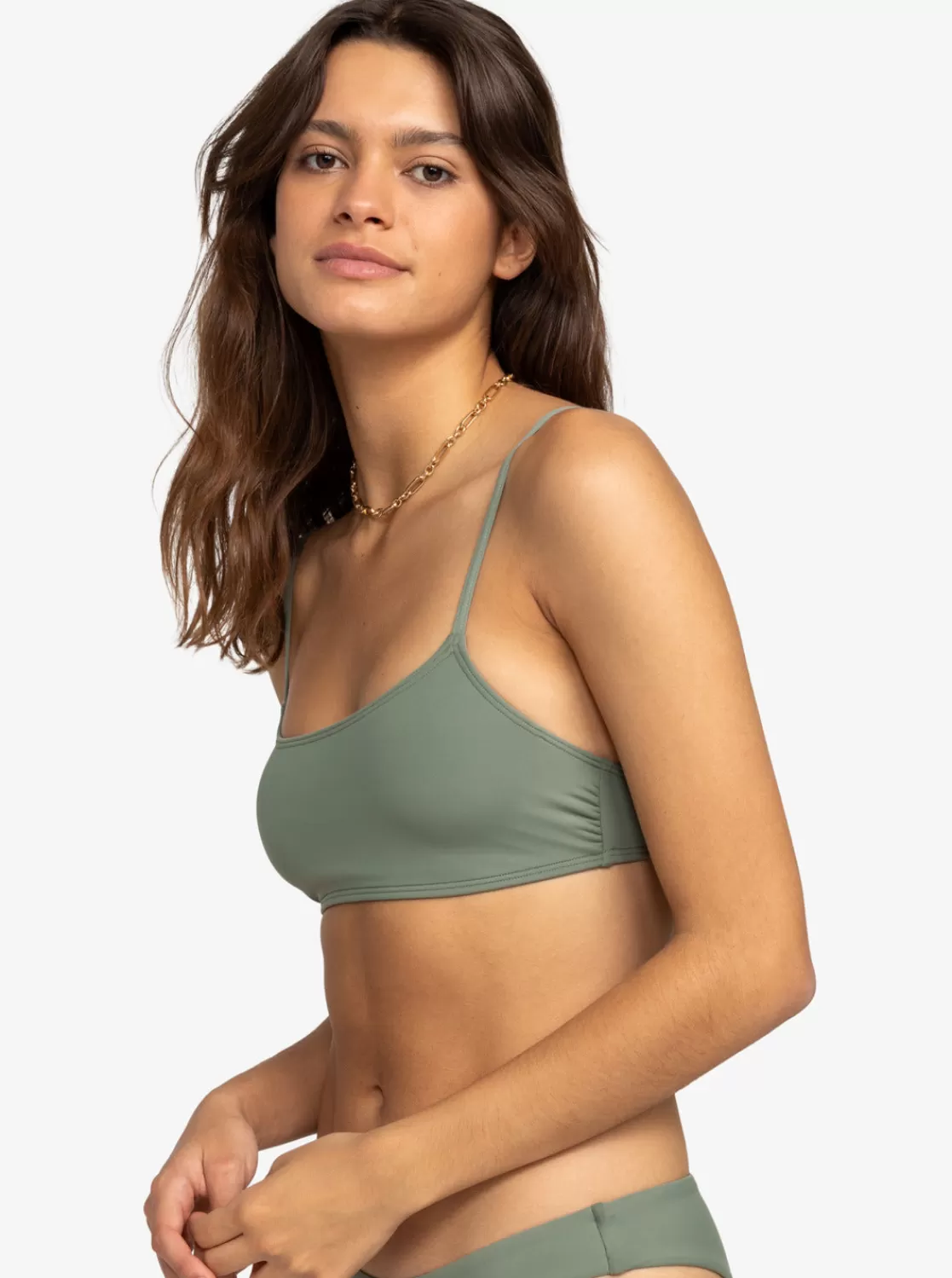 Solid Beach Classics Bralette Bikini Top-ROXY Cheap