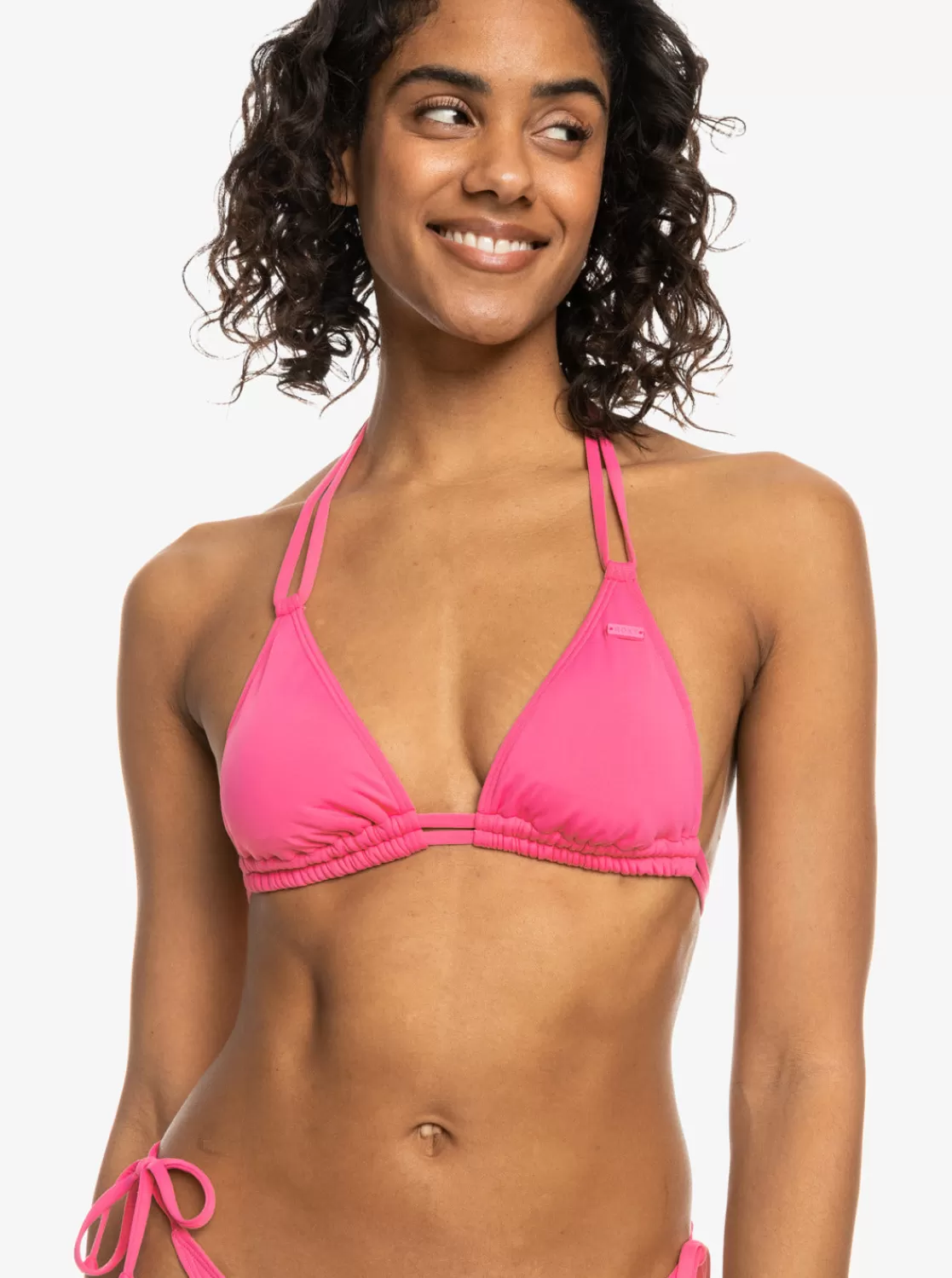 Solid Beach Classics Mini Tikitri Bikini Top-ROXY Sale