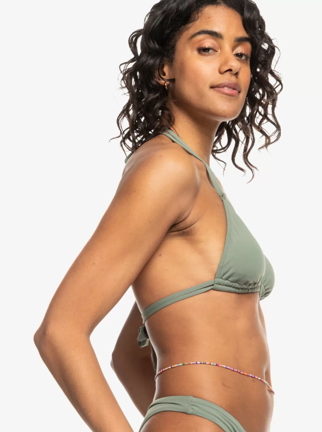 Solid Beach Classics Mini Tikitri Bikini Top-ROXY Flash Sale