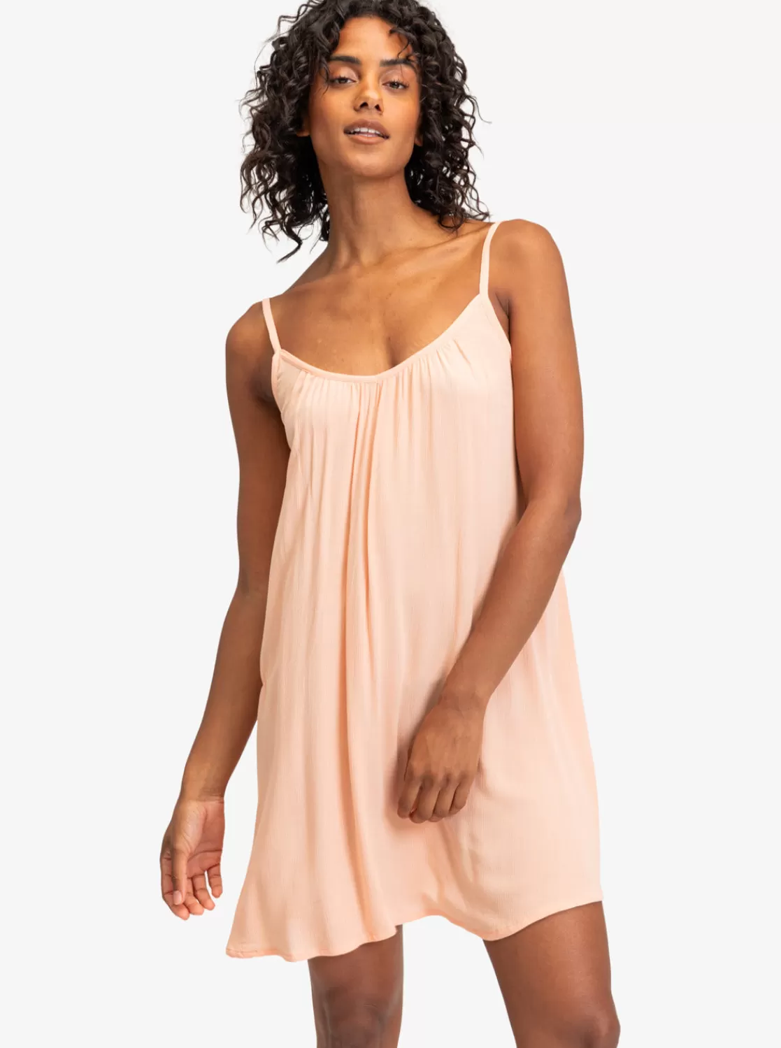 Spring Adventure Solid Dress-ROXY Cheap