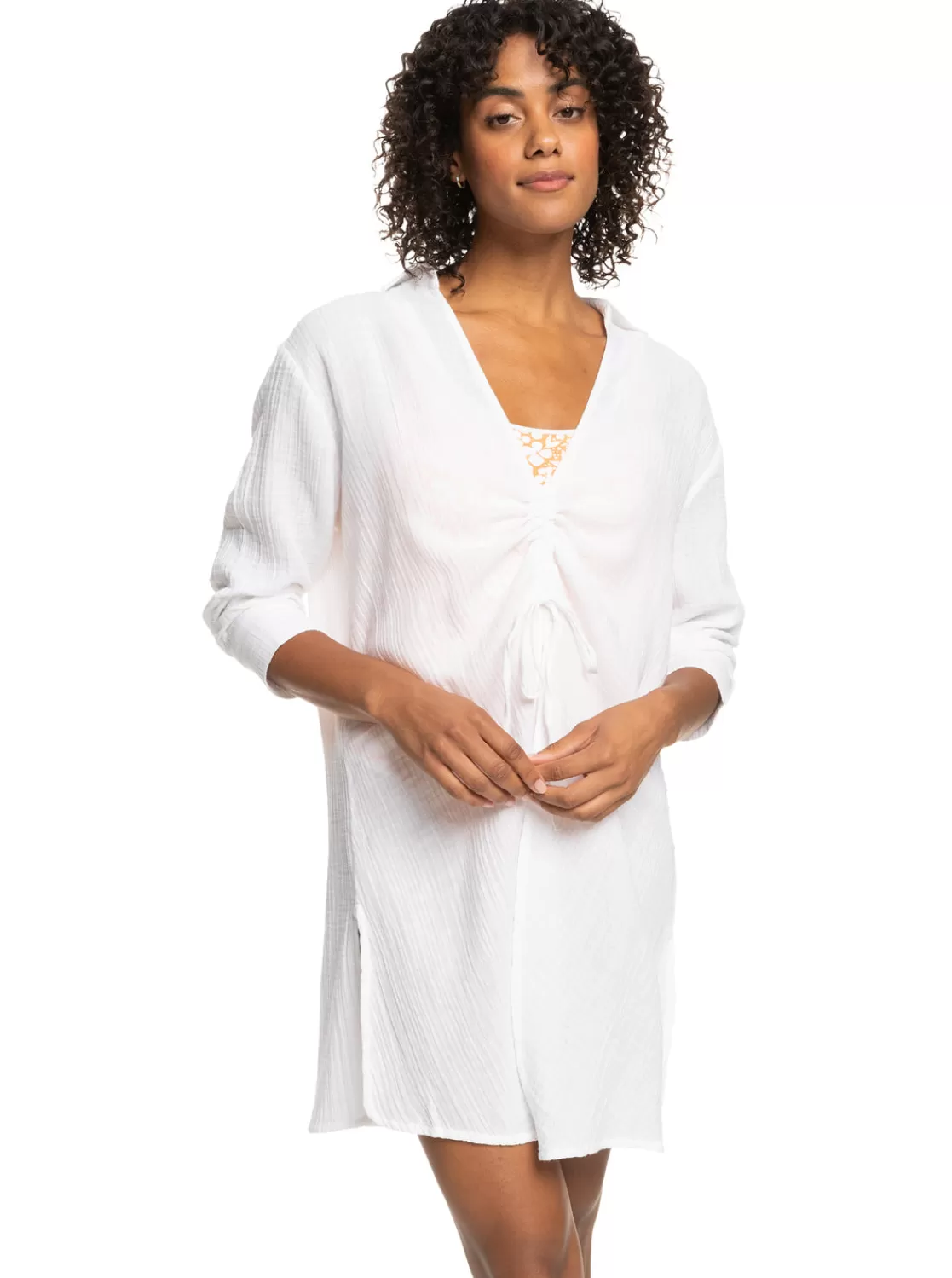 Sun And Limonade Beach Cover-Up Dress-ROXY Sale