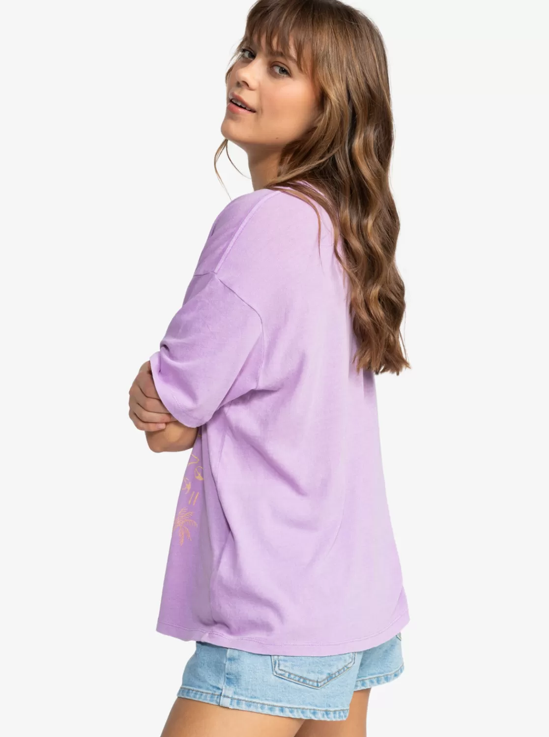 Sunny Days Oversized T-Shirt-ROXY Clearance