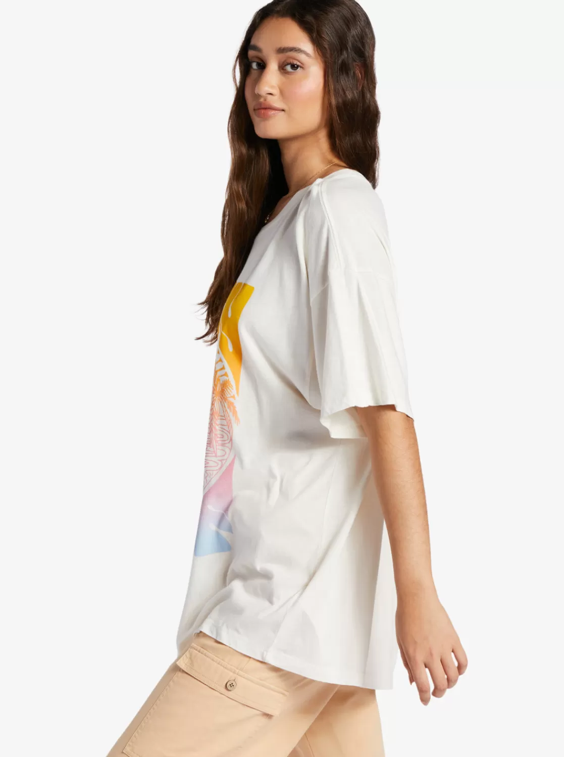 Sunrise Tropics T-Shirt-ROXY Sale