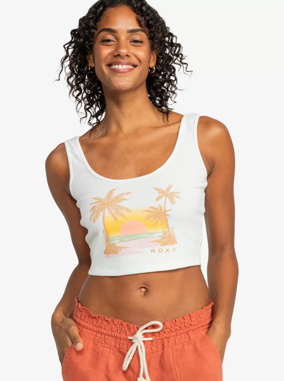 Sunset Beach Dive In Tank-ROXY New