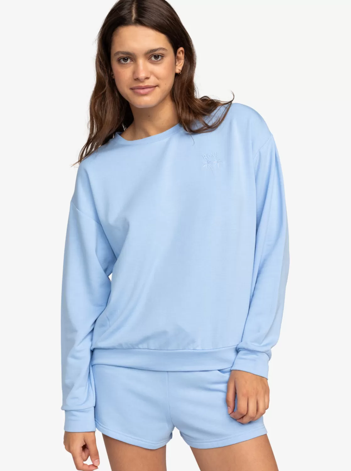 Surfing By Moonlight C Crew Neck Sweatshirt-ROXY Hot