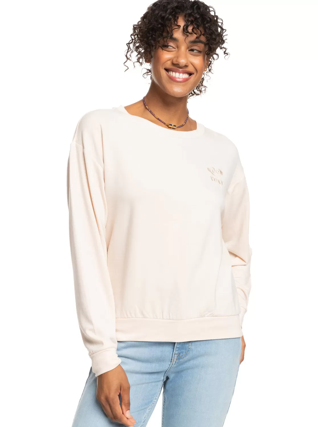 Surfing By Moonlight D Cozy Lounge Top-ROXY Hot