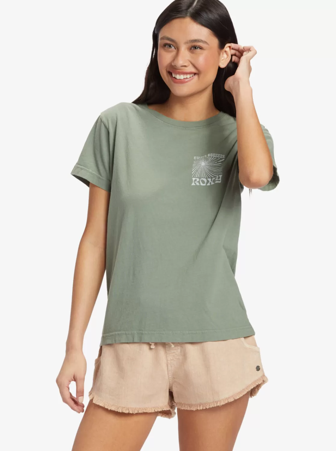 Swell Seekers Boyfriend T-Shirt-ROXY Shop