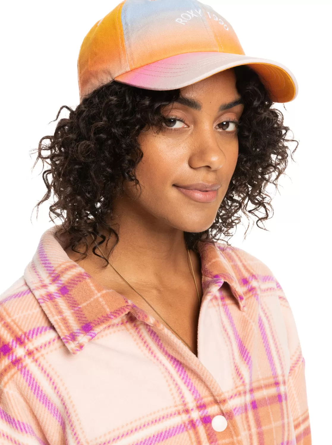 Toadstool Printed Baseball Hat-ROXY Fashion