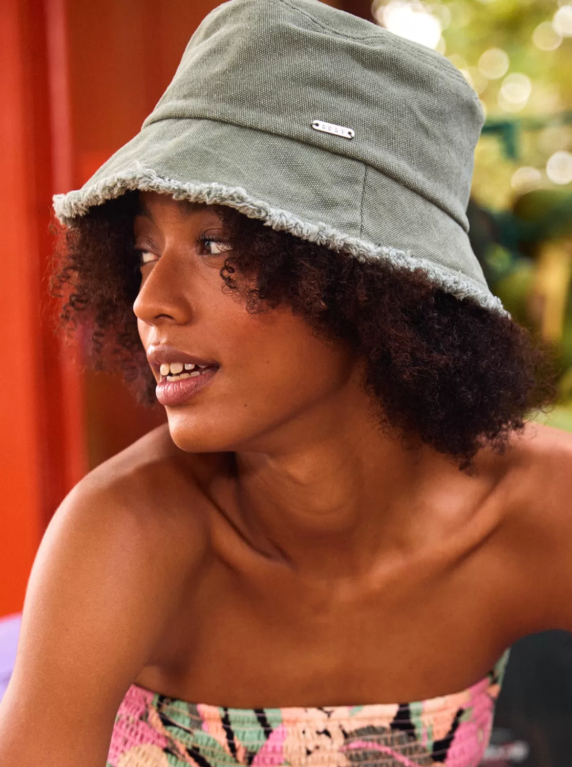 Victim Of Love Bucket Sun Hat-ROXY Store