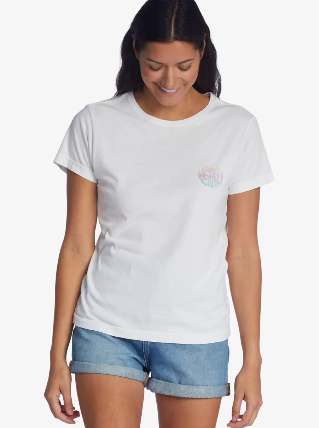 Waves Of Change Boyfriend T-Shirt-ROXY Clearance