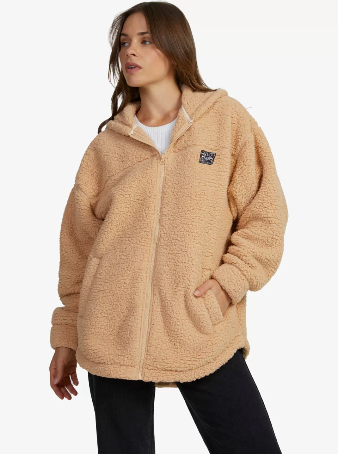 Weekend Plans Polar Zip-Up Fleece-ROXY Clearance