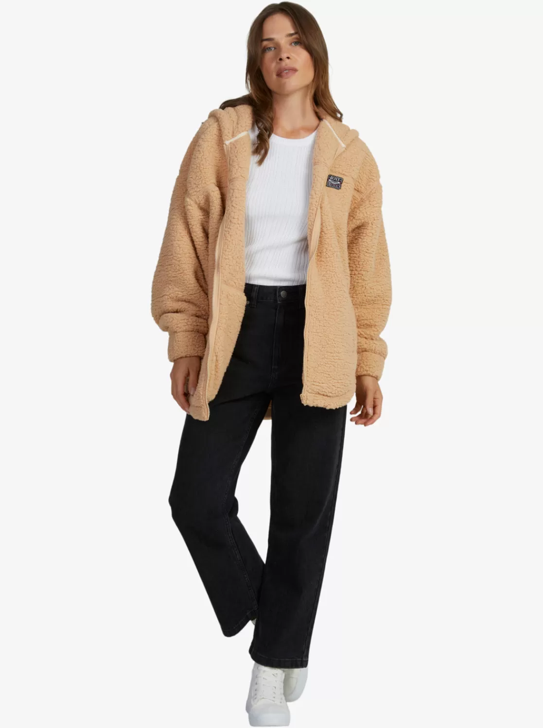 Weekend Plans Polar Zip-Up Fleece-ROXY Clearance