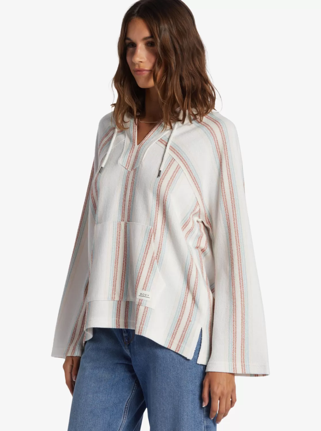 Wild And Free Poncho Style Hoodie-ROXY New