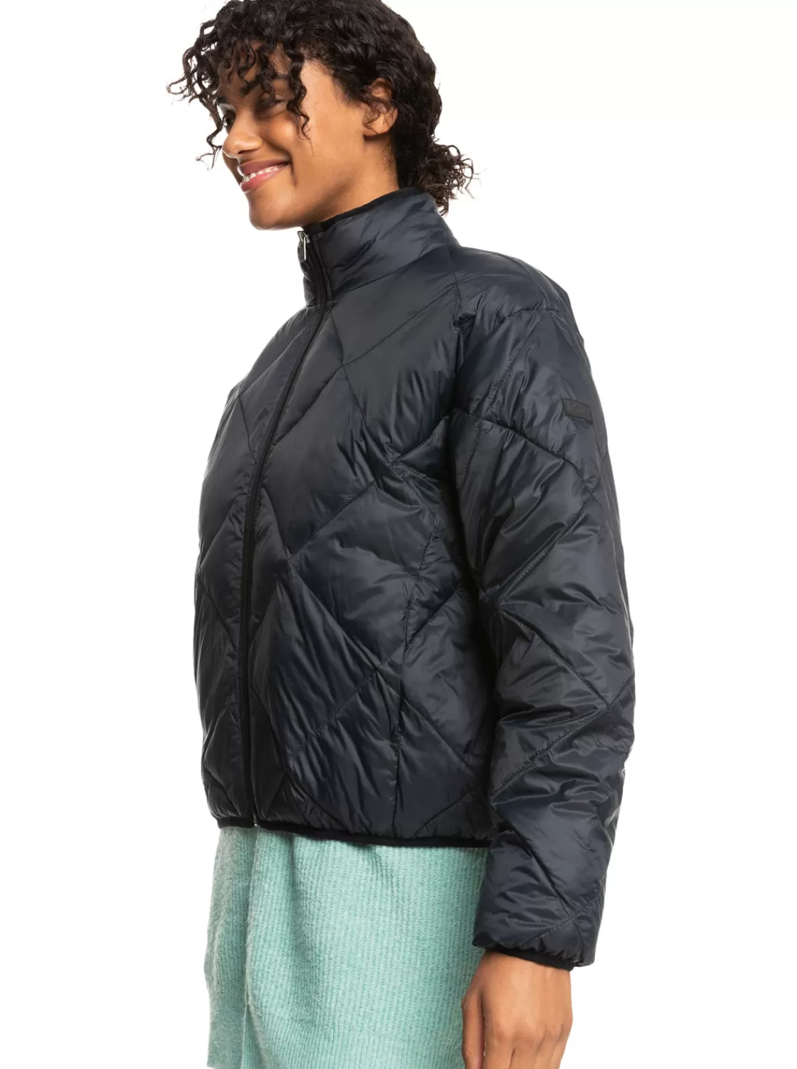 Wind Swept Lightweight Padded Packable Jacket-ROXY Store